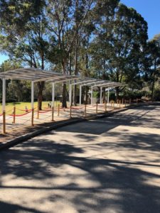 Carport can be many other things including a bus shelter or a Gym!