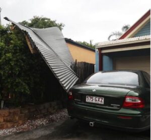 Best Sheds for Brisbane and South East Queensland - Storm damage in Brisbane.