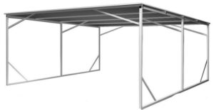 Tube steel carport Best Carports to Keep Your Car Protected