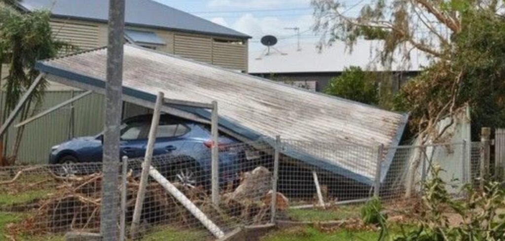 Carports and Sheds for Townsville and Mackay, cyclone damages CARPORT