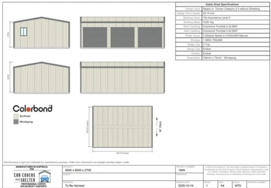 Townsville and FNQ Steel Sheds, Professional Choice Shed design