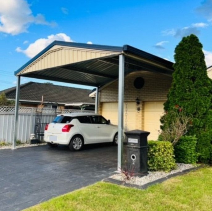 Gable Carport – Standard Footings - gable carport