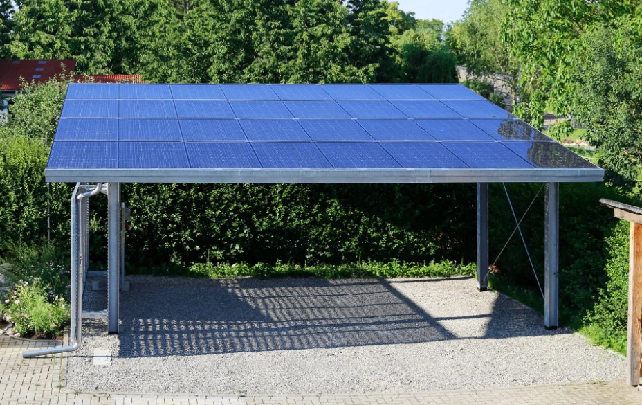 Frequently Asked Questions about Solar Panels on a Shed or Carport, A Solar Carport double carport