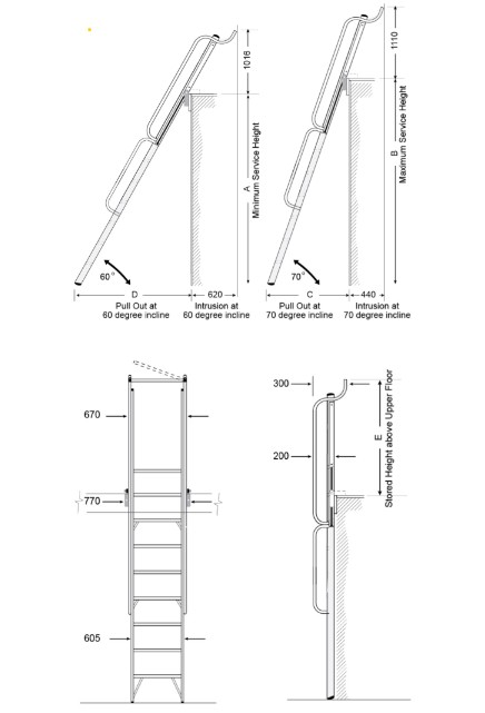 Mezzalad Dimensions