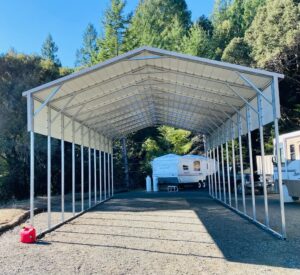 install a custom shed or carport