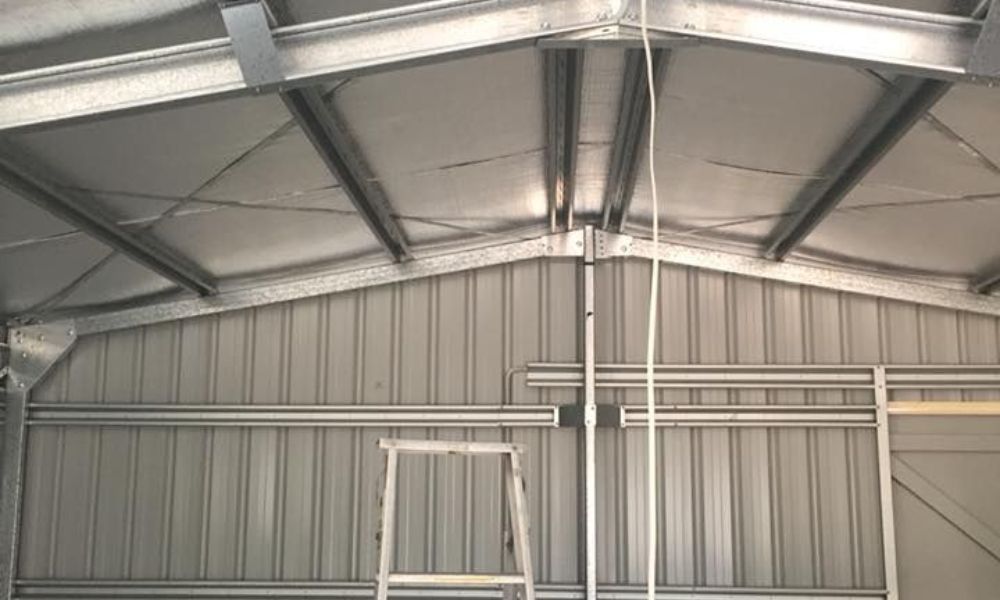 Shed removal and installation process for an Australian steel shed