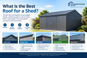 What Is the Best Roof for a Shed?