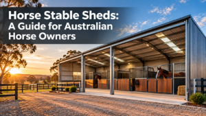 Horse Stable Sheds: A Guide for Australian Horse Owners